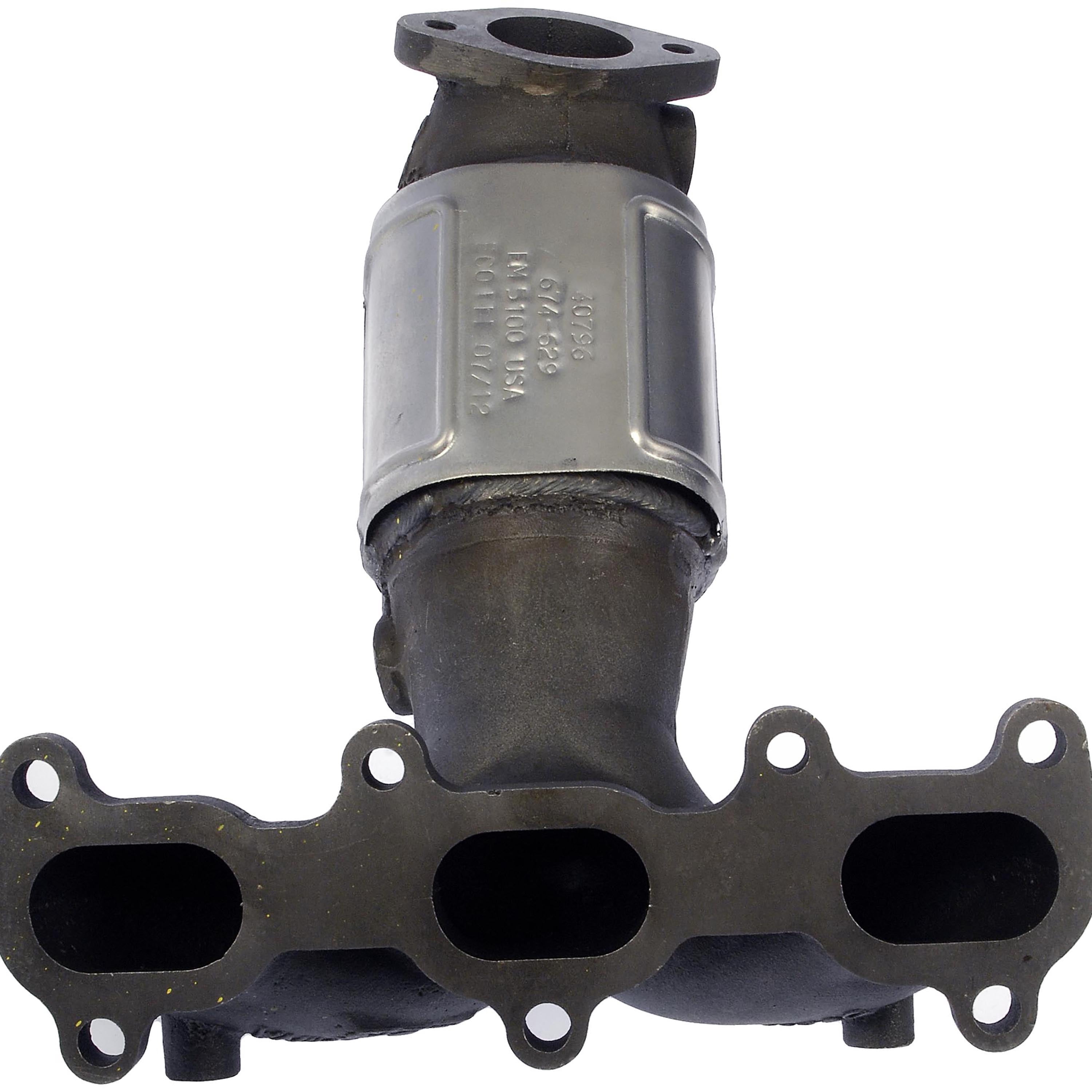 Dorman 672-629 Front Catalytic Converter with Integrated Exhaust Manifold for Specific Hyundai / Kia Models
