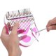 thumbnail image 3 of Piano de Pulgar Kalimba de 17 Teclas con Martillo de Afinación Juego de Instrumentos de Percusión de Teclado de Dedo Portátil ANGGREK Otros, 3 of 8
