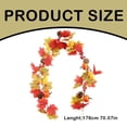 thumbnail image 3 of Halloween Fall Garland With Pumpkins Sunflowers Maple Leaves And Berries., 3 of 8