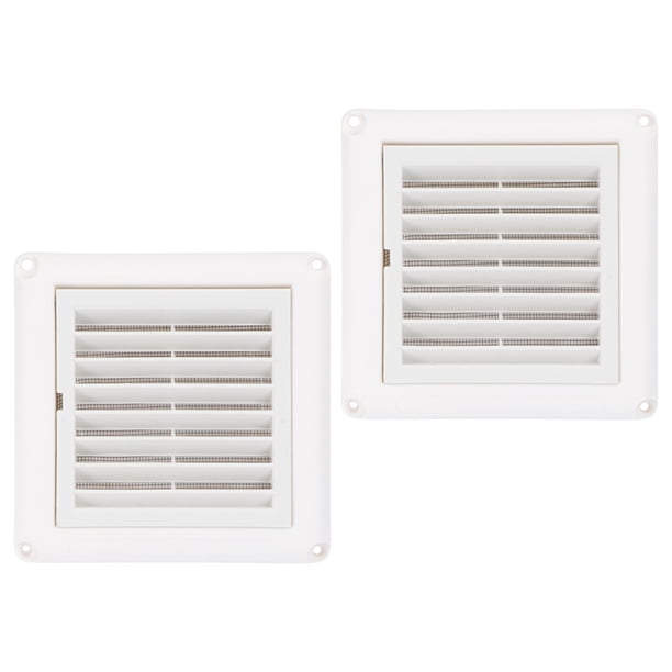 unbranded 2Ud Cubierta De Ventilación Plástica Para Uso Doméstico Con De Ruidos Y Animales
