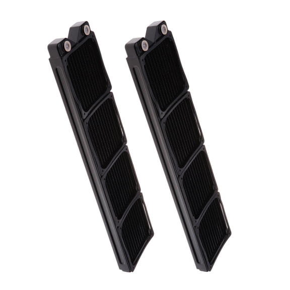 Pitycbo 2Pcs 480mm Water Cooler Radiator Heatsink For CPU Radiator Water Cooling Row