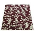 thumbnail image 4 of Rugsotic Carpets Hand Tufted Wool Eco-Friendly Area Rugs - 5'x8', Rectangle, Red Cream, Modern Contemporary Design, High Pile Handmade Anti Skid Rugs for Living Room, Bed Room (K03064), 4 of 5