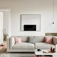 thumbnail image 5 of Eviva Sax 36" Brushed Chrome Metal Frame Bathroom Wall Mirror, 5 of 13