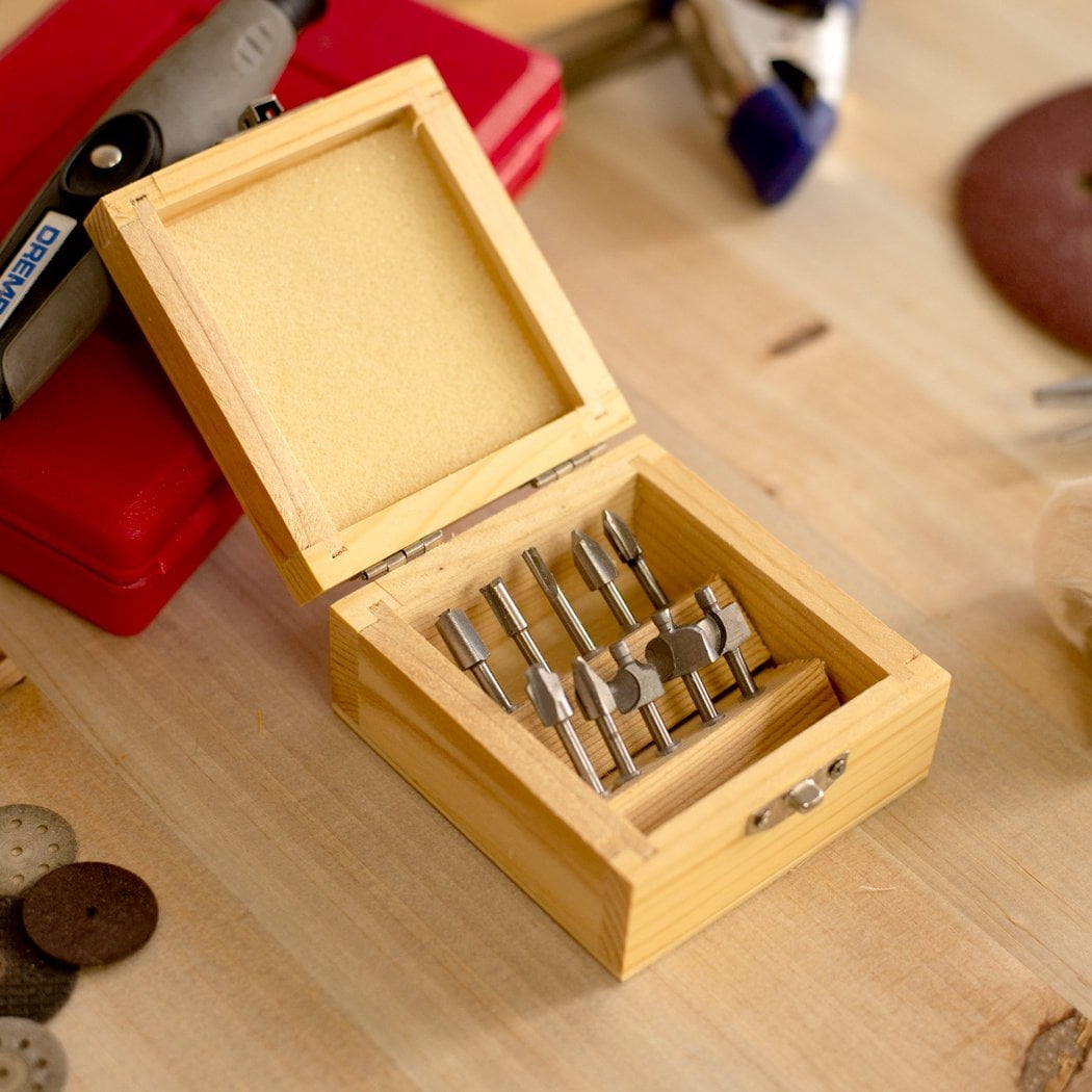 Mini Router Bit Set Kit 1/8" Shank for Dremel Wood Tools