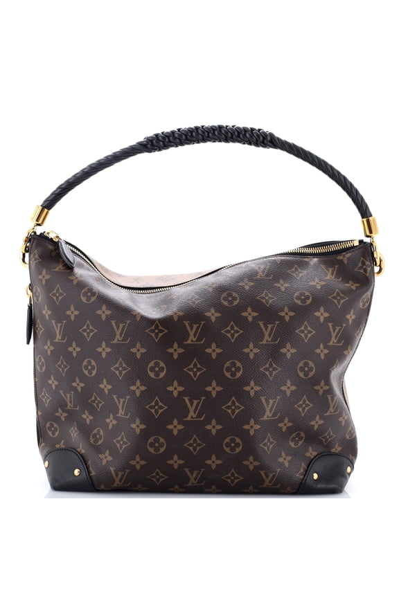 Pre-Owned Triangle Softy Bag Reverse Monogram Canvas By Rebag