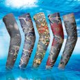 thumbnail image 3 of 1PCS Sport Arm Sleeve Skin Protection Cover Tattoo Team Elastic Armband, 3 of 3