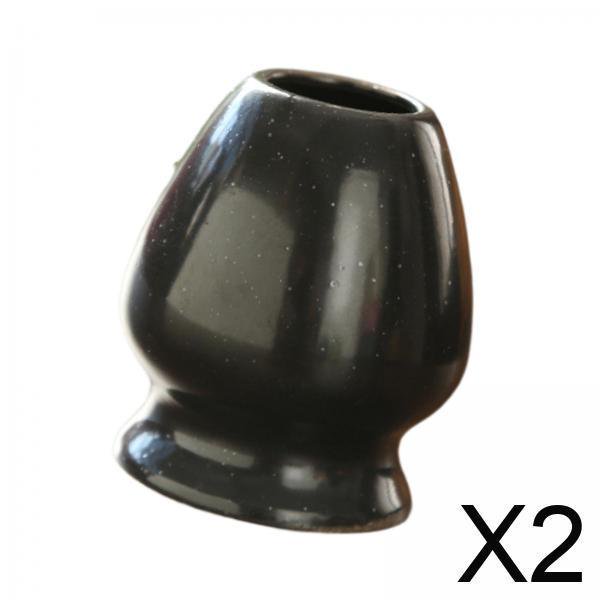 Soporte Chasen,Soporte Chasen de Regalo de artesanía tradicional,Soporte para batidor Matcha Suministros Superficie lisa Hogar,Accesorio para té verde Soporte portátil para