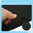 thumbnail image 4 of Uxcell 31.5" x 15.7" Large Felt Desk Pad Protector, Non-Slip Desk Mat Full Table Mouse Pad Keyboard Mats for Laptop Computer Writing Desk Table Gaming Home, Black, 4 of 7