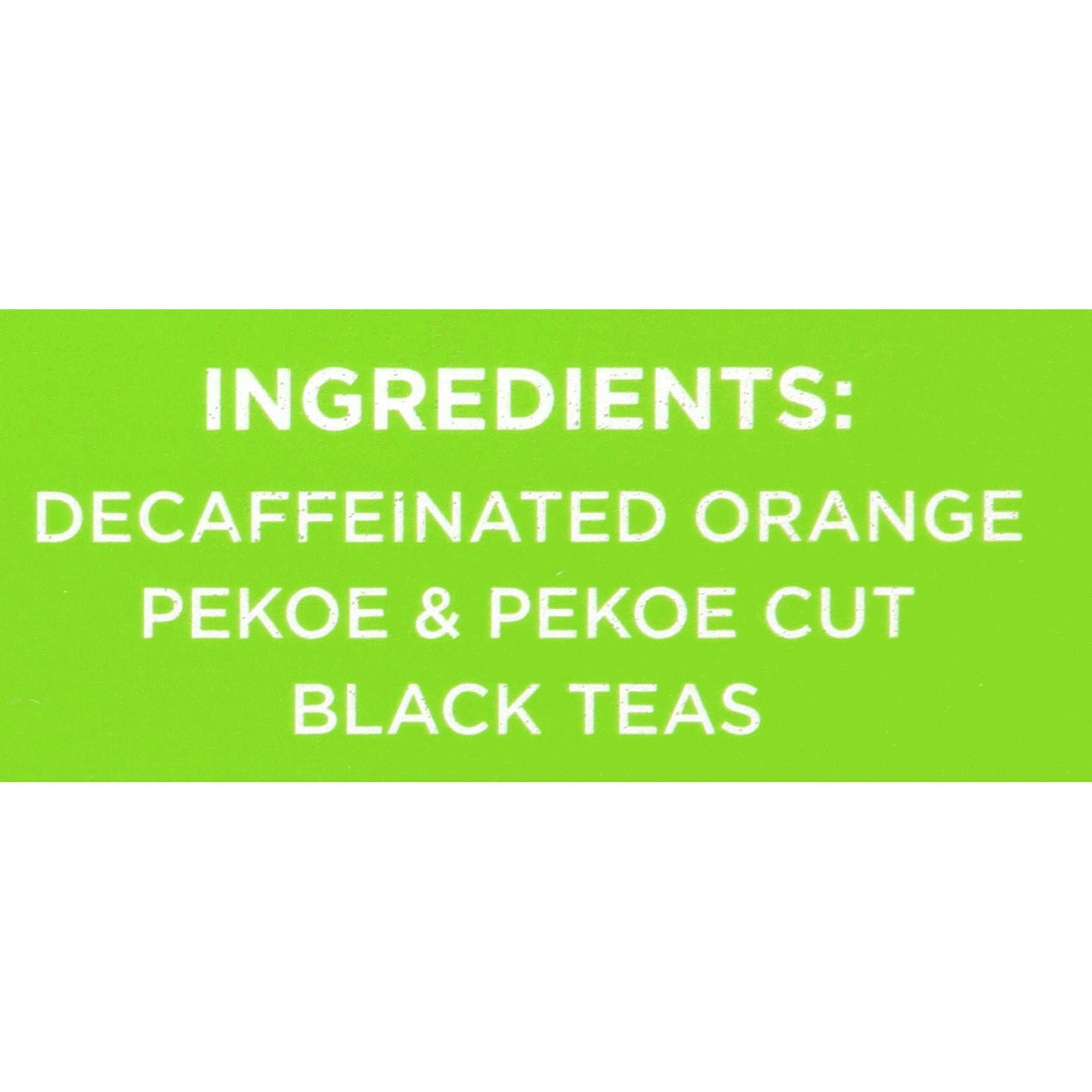 Luzianne Decaffeinated Iced Tea Bags, Specially Blended for Iced Tea, Family Sized, 48 Count Box (Pack of 6)