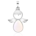 thumbnail image 1 of Pendentifs Quartz Rose Anges Féeriques Pendentif pour Colliers Femmes Filles Bijoux, 1 of 6