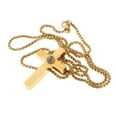 thumbnail image 4 of Collar con colgante de cruz, collar con colgante de regalo, collar de proyección con dijes cruzados para hacer joyas, aniversarios, hombres, familia Oro, 4 of 10