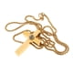 thumbnail image 4 of Collar con colgante de cruz, adorno de proyección, dijes de cruz punk Oro, 4 of 9