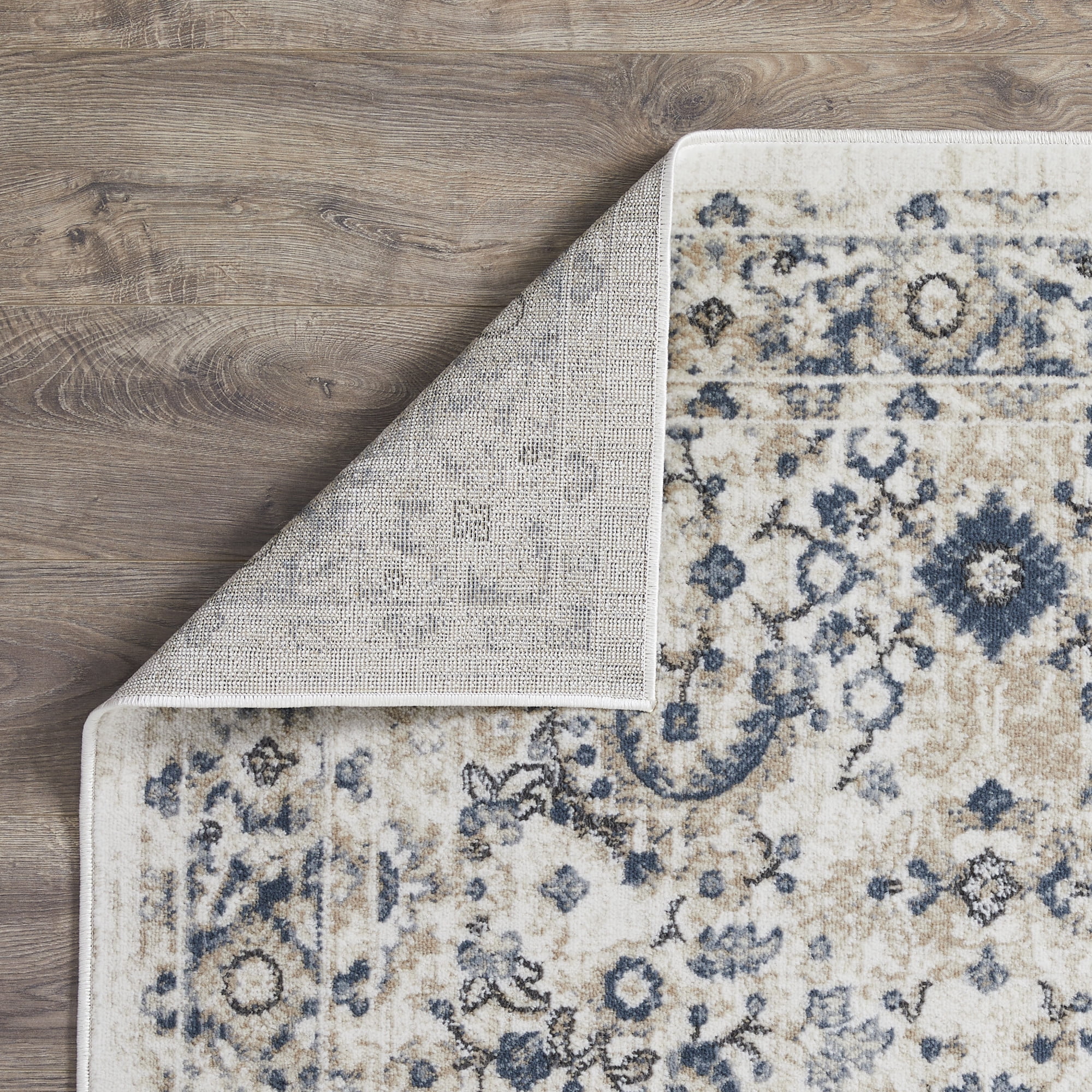 Loomaknoti Kehleigh Otindas 5' x 7' Blue Oriental Indoor Area Rug