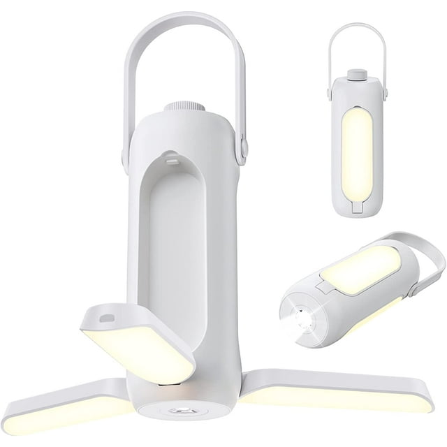 Lámpara de camping multifuncional de 10000 mAh, recargable, extensible, 720 lúmenes, ideal para tiendas de campaña, camping, senderismo, dormitorio y estudio.