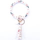 thumbnail image 2 of Fiudx Ofertas y liquidaciones Pulsera de cuero grande de Navidad Borla llavero redondo anillo joyería pulsera, 2 of 2