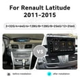 thumbnail image 6 of TPXINXIN 12.3-inch Ultra-Thin Android 15 Car Radio for Renault Latitude 2011-2015 Model Car Radio Upgrade with Wireless CarPlay and Android Auto 4G WiFi GPS and HD Touchscreen Head Unit, 6 of 13