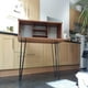 thumbnail image 5 of Osring Patas de mesa en forma de horquilla de 22 pulgadas con patas de metal para muebles de 3 varillas de 1/2 de diámetro para mesa de centro y soporte para TV Patas de horquilla negras de mediados d, 5 of 5