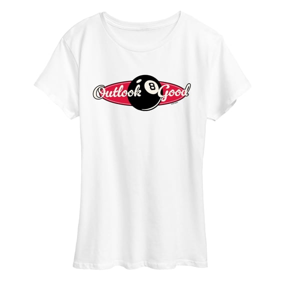 Magic 8 Ball - Outlook Good - Women's Short Sleeve Graphic T-Shirt