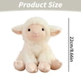 thumbnail image 3 of Soft Plush Animal Toys in 17 Cute Characters, Ultra-Soft Skin-Friendly Fabric and Perfect 8.5-Inch Size, Huggable Gift for Kids and Easy Machine Washable Care (P), 3 of 9