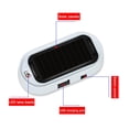 thumbnail image 4 of Solar Power LED Car Fake Alarm Warning Security Anti-Theft Flashing L, 4 of 7