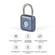 thumbnail image 2 of Candado Mini Candado de Huella Dactilar Cerrado de Huella Dactilar Recargable USB 20 Huellas Dactilares Candados de Seguridad Antirrobo A Prueba de Salpicaduras IPX2 PARERTA Puerta, 2 of 7