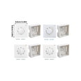 thumbnail image 5 of Mechanical Countdown Timer Switches Light Switches Sockets Countdown Timer Control Interruptor for Bathroom Fan, Lights, 5 of 11