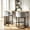 Gray, variant on Exnote Chenille Barrel Back Counter Height Bar Stools Set of 2, 26 Inch Upholstered Kitchen Island Bar Chairs with Armrests & Footrest, Modern Bar Stools for Dining Room, Home Bar & Lounge, Off-White