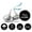 Black & White, variant on Darling Souvenir ChocolateChocolate Labels 190 Pcs Retirement Party ThemeStickers-Blue
