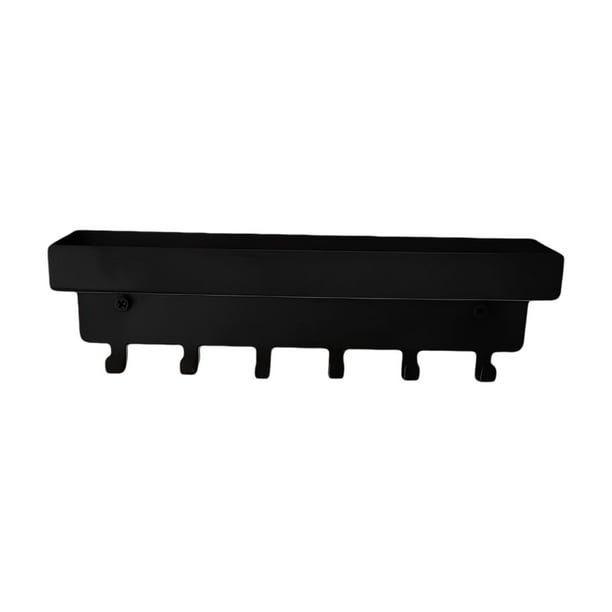 Estante con gancho Toystoory organizador de llaves negro