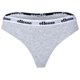 thumbnail image 4 of ellesse tangas señora, pack de 6 - HILLAR, ropa interior, algodón elástico, logo en cintura Negro/Blanco/Gris M (Medium), 4 of 7