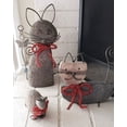 thumbnail image 3 of Happy Gardens Handcrafted River Stone Cat Garden Statue, 3 of 6