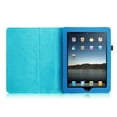 thumbnail image 3 of Fintie Apple iPad 1st Generation Folio Case - Slim Fit Vegan Leather Stand Cover with Stylus Holder - Blue, 3 of 6
