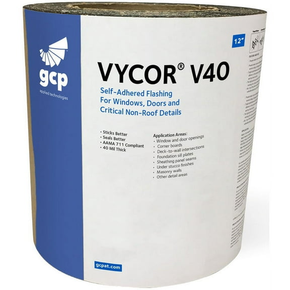 Grace Vycor V40 Self Adhered Flashing