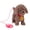 D, variant on YIFAEUX Electric Plush Dog Toy with Tongue Licking Motion Lifelike Sounds Walking Dog Plushie with Leash Repeats What You Say Simulation Stuffed Animal Toy