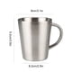 thumbnail image 5 of Bearachild 1 Uds. Nueva copa de cerveza de Metal de acero inoxidable, copas de vino, vaso de café, tazas de té y leche para el hogar Mostrada astilla Bearachild HA006255-01B, 5 of 6