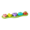 thumbnail image 1 of Bunblic Color Sorting Stacking Toy Travel Friendly Stable Color Match Challenge Game, 1 of 5