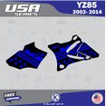 thumbnail image 4 of Kalair GFX Graphics Kit for Yamaha YZ85 (2002-2014) Usa Series, 4 of 5