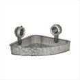 thumbnail image 1 of Estante de Ventosa con de Glaciar de Estilo de Lujo Ligero y Sin Taladro, Organizador de Ducha de Baño Estilo Ventilador Gris, 1 of 5