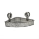 thumbnail image 1 of Estante de Ventosa con de Glaciar de Estilo de Lujo Ligero y Sin Taladro, Organizador de Ducha de Baño Estilo Ventilador Gris, 1 of 5