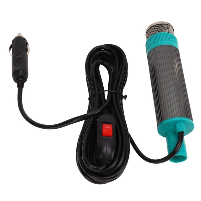 Bomba de transferencia de agua y aceite ANGGREK 12 V Filtro de acero inoxidable para remolque RV