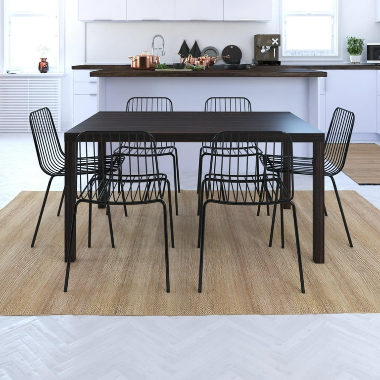 Wire kitchen chairs sales