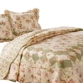 thumbnail image 4 of Denali 3 Piece Fabric Queen Size Quilt Set with Floral Prints, Multicolor, 4 of 6