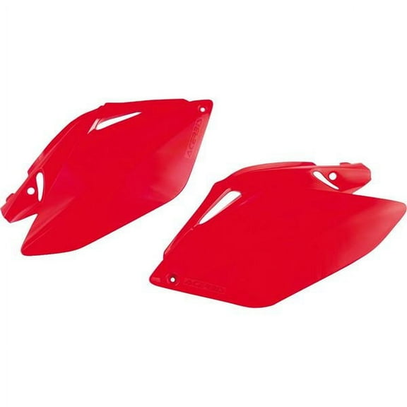 Acerbis Red Plastic Rear Side Panels (2043240004)