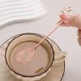 thumbnail image 5 of 5Pcs Christmas Coffee Spoons for Tea Soup Milk Coffee Stirring Mixing Spoons Dessert - rose gold, 5 of 6