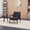 Black, variant on Mid Century Modern Armchair, Living Room Chairs with High Back Upholstered, Wingback Reading Chair, Lounge Chair with Solid Wood Frame & Soft Cushion for Bedroom, Reading Room, Living Room