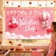 thumbnail image 5 of Tapiz de poliéster para festivales, decoración navideña, 180 x 114 cm, tapices de San Valentín, decoración de habitaciones, revestimientos de paredes, tapices para el hogar, tapices de San Valentín, d, 5 of 6
