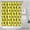 Yellow Bigfoot and, variant on White Bigfoot and Tree Pattern Shower Curtain 36"x72" ,Bathroom Decorative Shower Curtains Set with 12 Hooks,Modern Waterproof Washable Shower Curtain
