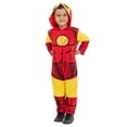 thumbnail image 2 of Marvel Avengers Iron Man Infant Baby Boys Zip Up Cosplay Coverall, 2 of 5