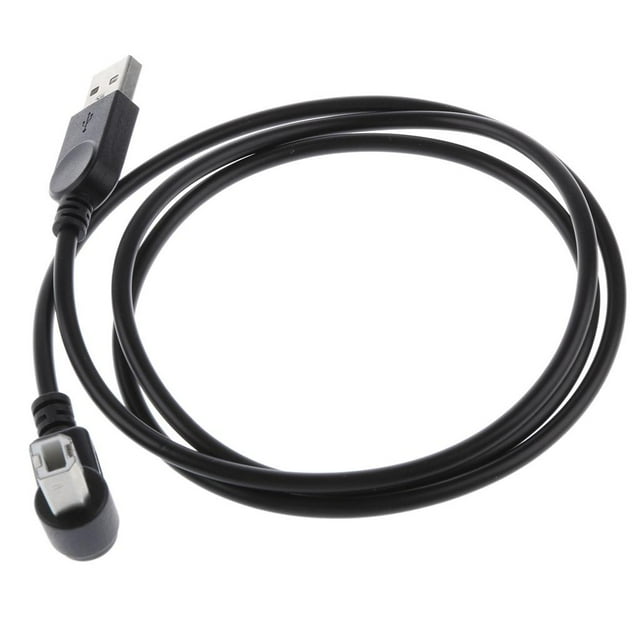 El Varón Del ángulo USB Del ángulo 90 degree A B Mecanografía La Línea De Extensión Del Convertidor Para La Impresora Yotijar Cable adaptador macho tipo B USB