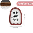 thumbnail image 3 of FXMLRLK 1 Pack Coffee Sign - Halloween Coffee Sign, Coffee Signs for Coffee Bar Coffee Station, Coffee Sign Decor, Coffee Bar Sign, 3 of 7